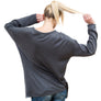 Ladies Scoop Neck Knitted Sweater
